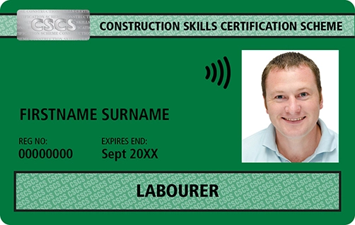 CSCS Labourer Green Card